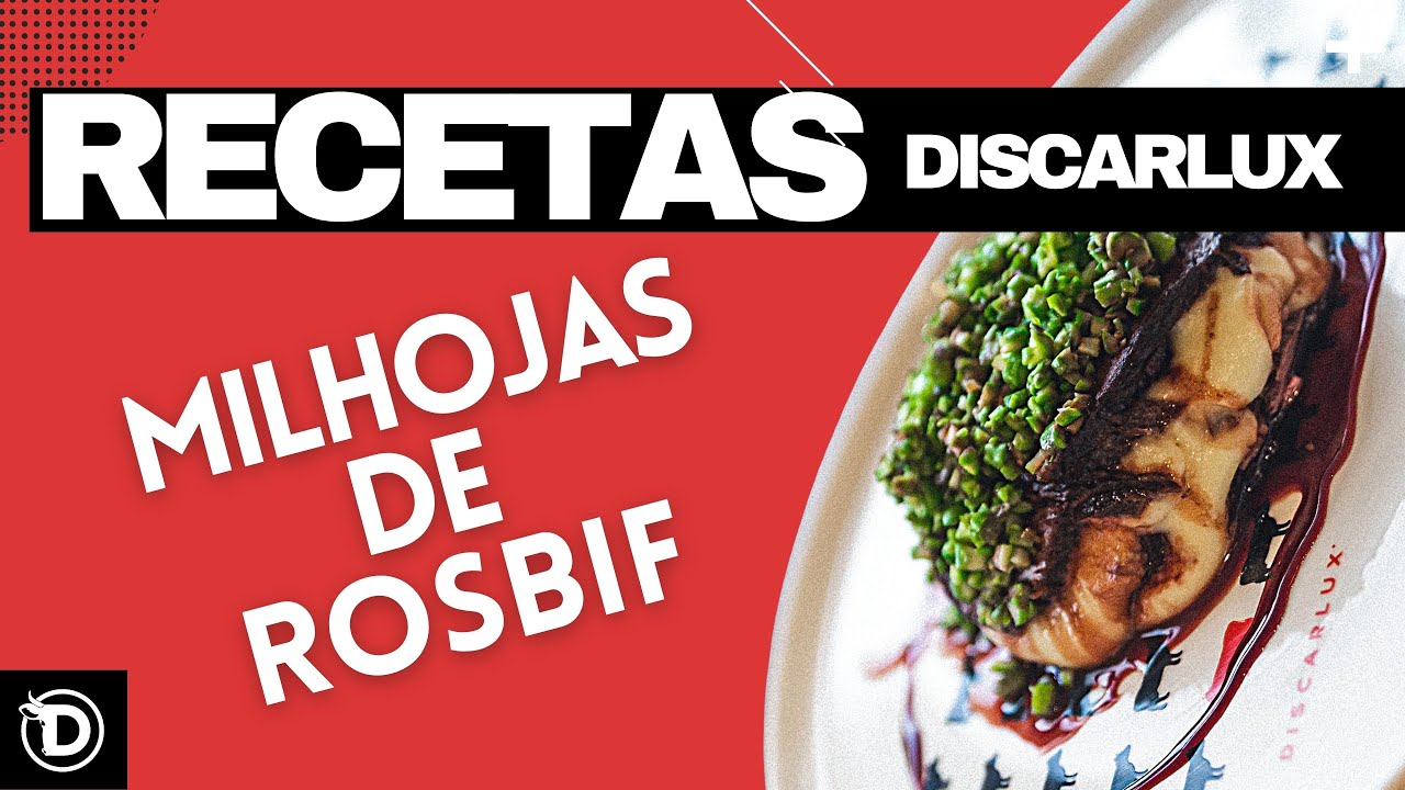 RECETAS DISCARLUX | Milhojas de Rosbif