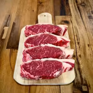 Entrecot de lomo bajo de vaca selección europea (4x300grs.) 1,2Kg. aprox.