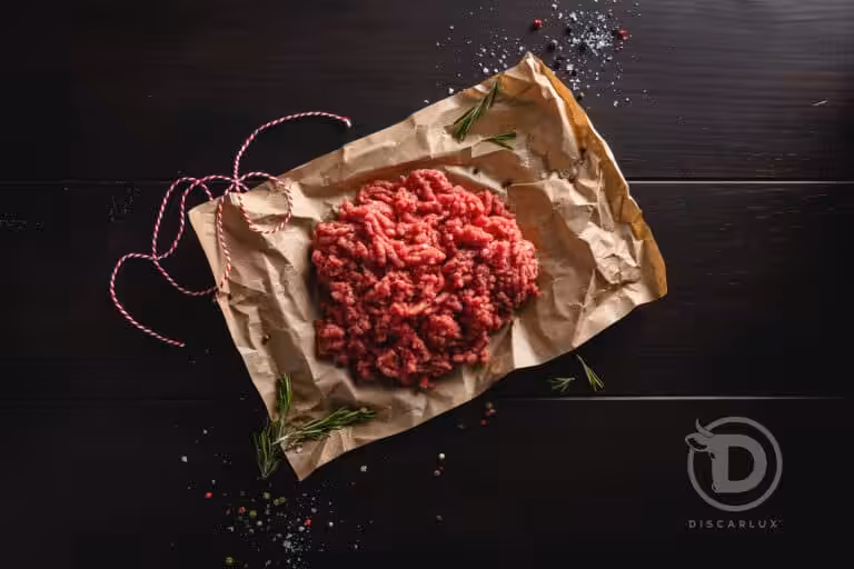Auténtica carne picada de Buey (1Kg.) (preparado cárnico)