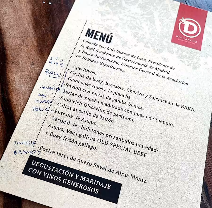 academia menu